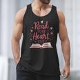 Read Your Heart Out Book Escape Into Stories Men Tank Top