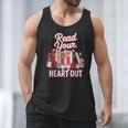 Read Your Heart Out Book Lover Reading Enthusiasts Floral Men Tank Top Read Your Heart Out Book Lover Reading Enthusiasts Floral Men Tank Top
