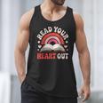 Read Your Heart Out Book Lovers Emotional Fall Vibes Men Tank Top