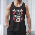 Read Your Heart Out Teacher Reading Book Love Valentines Day Men Tank Top Read Your Heart Out Teacher Reading Book Love Valentines Day Men Tank Top