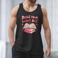 Read Your Heart Out Teacher Valentines Day Book Lover Men Tank Top Read Your Heart Out Teacher Valentines Day Book Lover Men Tank Top