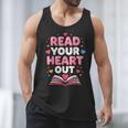 Read Your Heart Out Valentine Reading Book For Kid Teacher Men Tank Top Read Your Heart Out Valentine Reading Book For Kid Teacher Men Tank Top