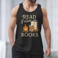 Read S'More Books Campfire Reading Book Lovers Camper Men Tank Top