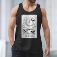 The Reader Tarot Card Bookworm Books Lover Dragon Librarians Men Tank Top