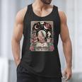 The Reader Tarot Card Shirt Bird Book Lover Bookworm Men Tank Top The Reader Tarot Card Shirt Bird Book Lover Bookworm Men Tank Top