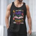 Reading 6 7 Meme Six Seven Cozy Book Lover Teacher Men Tank Top