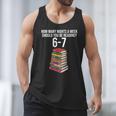Reading Book Teacher 67 Six Seven Meme Men Tank Top