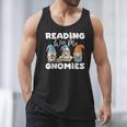 Reading With My Gnomies Gnomes Books Lover Bookworm Men Tank Top Reading With My Gnomies Gnomes Books Lover Bookworm Men Tank Top