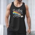 Reading Is The Key To Smart Book Lover Bookworm Reader Men Tank Top