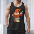 Reading Lover Book Graphic Gnome Men Tank Top