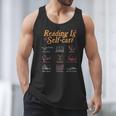 Reading Is Self Care Mental Health Read More Book Men Tank Top Reading Is Self Care Mental Health Read More Book Men Tank Top