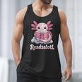 Readsalotl Axolotl Reading Cute Book Lover Bookworm Men Tank Top Readsalotl Axolotl Reading Cute Book Lover Bookworm Men Tank Top