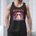 Readsolotl Pink Kawaii Axolotl Book Lover Reading Men Tank Top Readsolotl Pink Kawaii Axolotl Book Lover Reading Men Tank Top