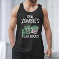 Real Zombies Read Books Zombie Men Tank Top Real Zombies Read Books Zombie Men Tank Top