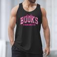 Retro Pink Coquette Bow Valentine Book Lover Varsity Men Tank Top Retro Pink Coquette Bow Valentine Book Lover Varsity Men Tank Top