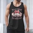 Retro Read Your Heart Out Valentine’s Day Teacher Book Lover Men Tank Top