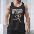 Run Like Your Book Boyfriend Is Waiting Runner Reader Men Tank Top