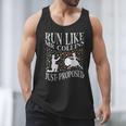 Run Like Mr Collins Just Proposed Vintage Book Quote Men Tank Top Run Like Mr Collins Just Proposed Vintage Book Quote Men Tank Top