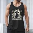 Salem Witch Book Club Vintage Halloween Cat Book Lover Men Tank Top Salem Witch Book Club Vintage Halloween Cat Book Lover Men Tank Top