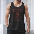 Sasquatch Book Club Bigfoot Reading Cryptid Vintage Men Tank Top