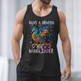 Save A Dragon Ride A Wingleader Books Dragon Lover Cute Men Tank Top