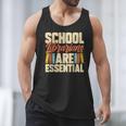 School Librarians Are Essential Library Book Lover Librarian Men Tank Top