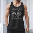 Skeleton Read Banned Books Gain Forbidden Knowledge Men Tank Top
