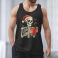 Skeleton Reading Book Christmas Teacher Librarian Book Lover Men Tank Top Skeleton Reading Book Christmas Teacher Librarian Book Lover Men Tank Top