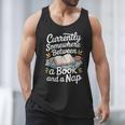 Somewhere Between a Book And a Nap – Cozy Reading Men Tank Top