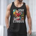 Stay Curious Monkey Reading Book Lover Bookworm Men Tank Top Stay Curious Monkey Reading Book Lover Bookworm Men Tank Top