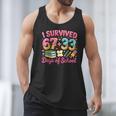 Survived 67 Days Of School Ice Cream Drip Apple Pencil Book Men Tank Top Survived 67 Days Of School Ice Cream Drip Apple Pencil Book Men Tank Top