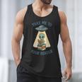 Teacher Alien Books UFO Reading Take Me To Your Reader Men Tank Top