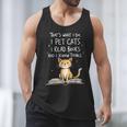 That's What I Do I Pet Cats I Read Books And I Know Things Men Tank Top