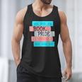 Threadless Grey Sky Chai Trans Book Pride Graphic Men Tank Top Threadless Grey Sky Chai Trans Book Pride Graphic Men Tank Top
