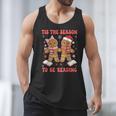 Tis The Season Reading Christmas Shirt Book Lovers Teacher Men Tank Top Tis The Season Reading Christmas Shirt Book Lovers Teacher Men Tank Top