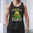 Toad-Ally 100 Days Smarter Frog Reading Book 100 School Day Men Tank Top Toad-Ally 100 Days Smarter Frog Reading Book 100 School Day Men Tank Top