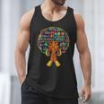 History Month Afro Women Book Lover Librarian Teacher Men Tank Top