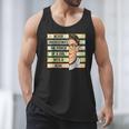 Never Underestimate Girl Read Book Reading Librarian Women Men Tank Top