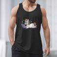 Unicorn Bookworm Believe In Yourself Cute And Inspirational Men Tank Top