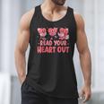 Valentine Day Book Read Your Heart Out Lovers Teacher Kids Men Tank Top Valentine Day Book Read Your Heart Out Lovers Teacher Kids Men Tank Top