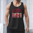 Valentines All Booked For Valentine Book Lover Teacher Men Tank Top