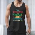 Vintage Librarian Book Reader Library Book Reading Men Tank Top