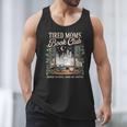 Vintage Tired Moms Book Club Bookish Booktrovert Men Tank Top