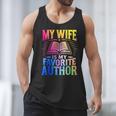 My Wife Is My Favorite Author Book Writer Writing Husband Men Tank Top