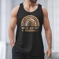 Wild About Reading Books Reader Lover Bookworm Librarian Men Tank Top