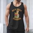 Wild About Reading Cute Leopard Teacher Kids Book Lover Men Tank Top Wild About Reading Cute Leopard Teacher Kids Book Lover Men Tank Top