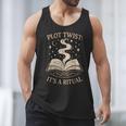 Witchy Book Club Pagan Reader Occult Fiction Coven Ritual Men Tank Top