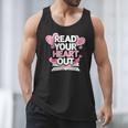 Women Read Your Heart Out Valentine's Day Teacher Book Men Tank Top Women Read Your Heart Out Valentine's Day Teacher Book Men Tank Top