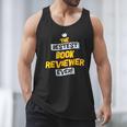Women's Best Book Reviewer Critic Job Occupation Men Tank Top