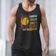 Women's Girls Softball Play Like A Girl Comic Book Pop Art Men Tank Top